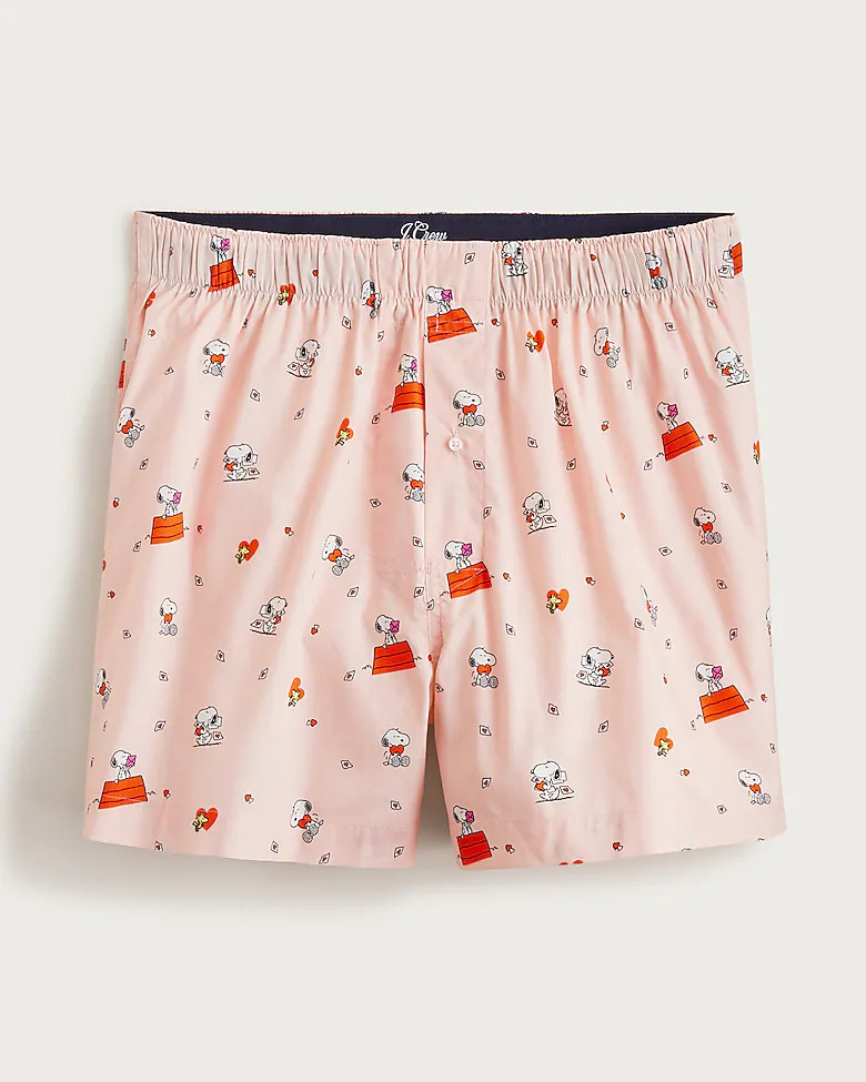 Printed boxers in cotton | J. Crew US