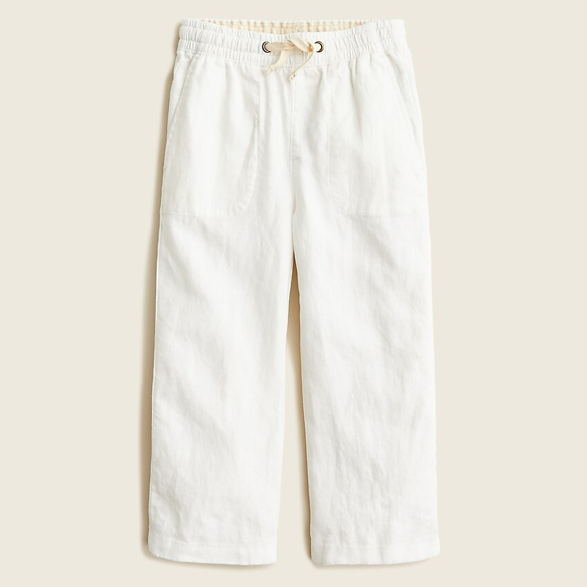 Boys' pull-on pant in linen-cotton | J. Crew US