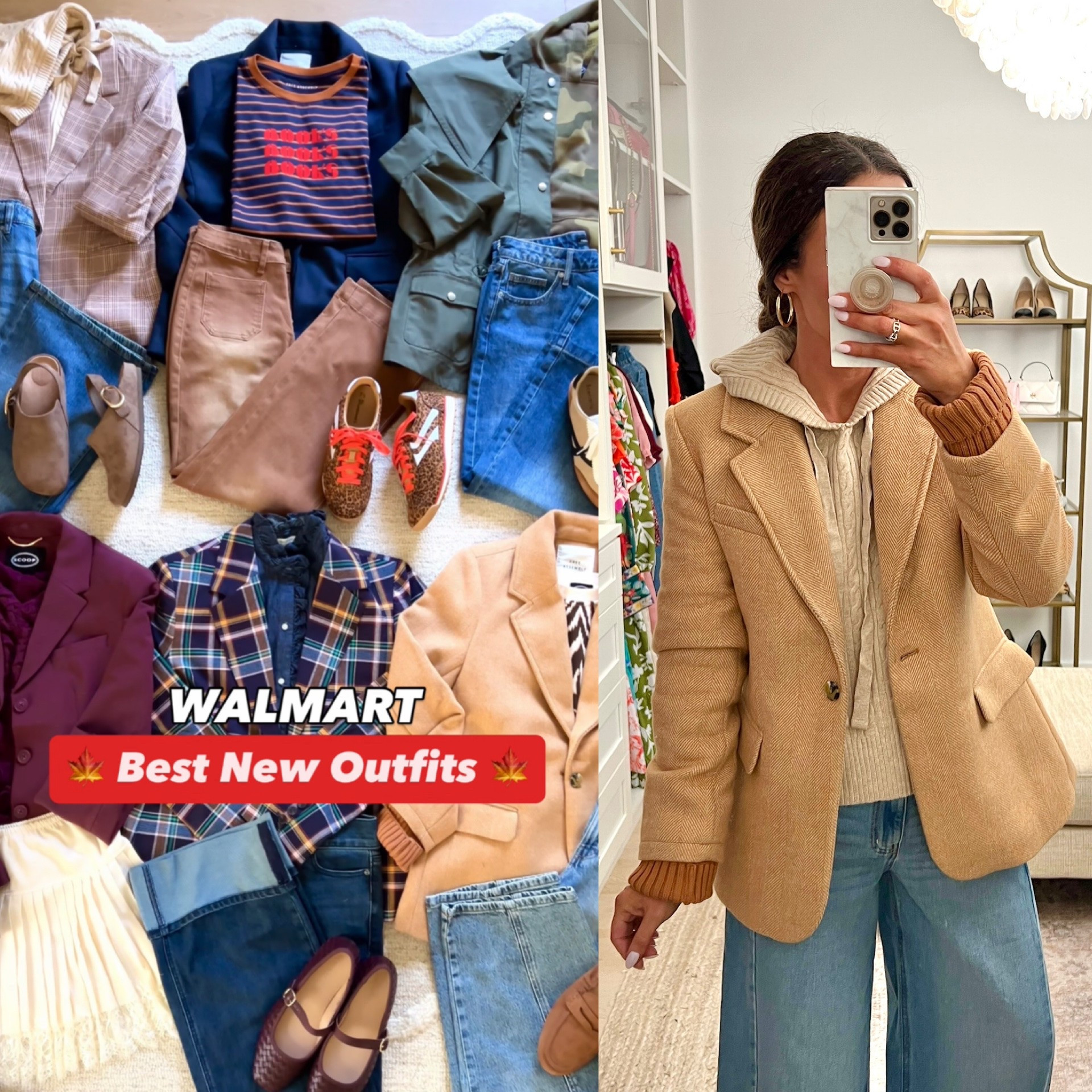 Scroll to shop! Cutest new Walmart finds! 🍁 Follow us for more!