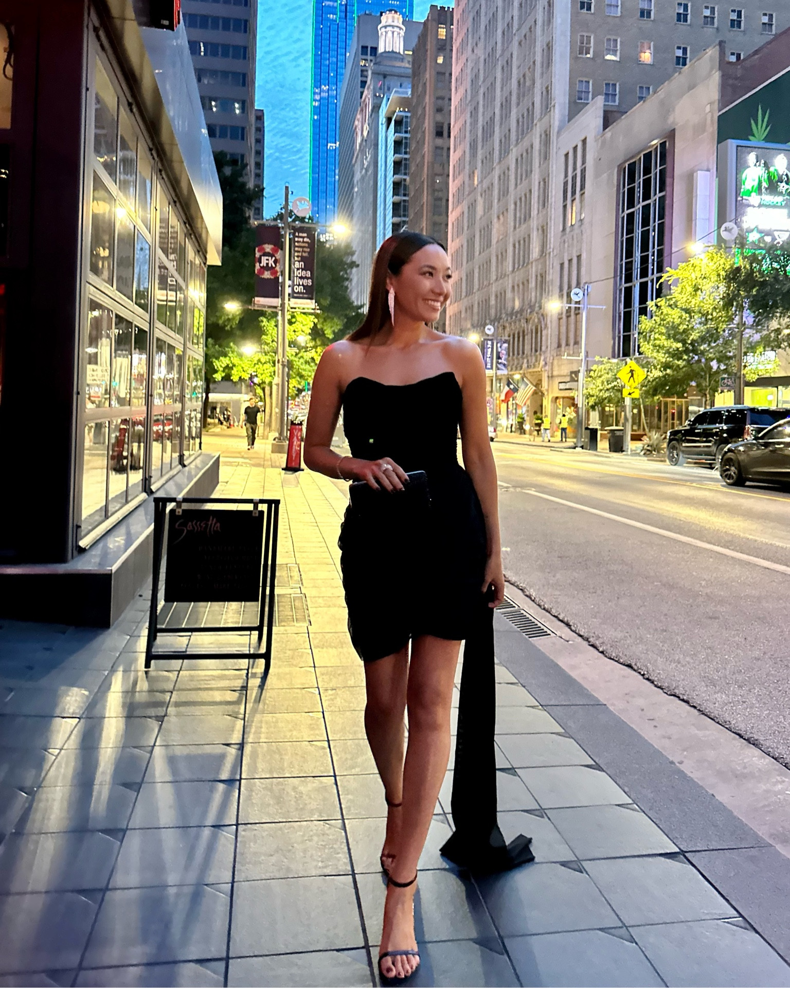 LBD / wedding guest dress / special occasion dress 

Dress runs big - I recommend sizing down since it’s so stretchy! I could have gone with an xxs 

#LTKwedding