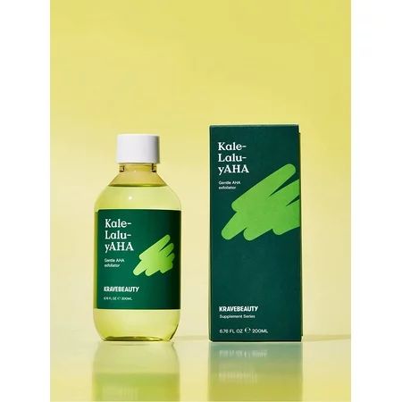 KRAVE Beauty Kale-lalu-yAHA - Face Exfoliator K-beauty 200ml / 6.76 fl oz | Walmart (US)