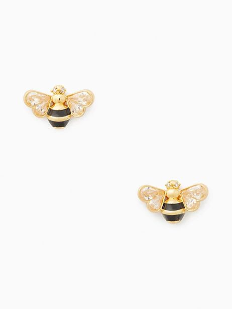 all abuzz stone bee stud earrings | Kate Spade Outlet