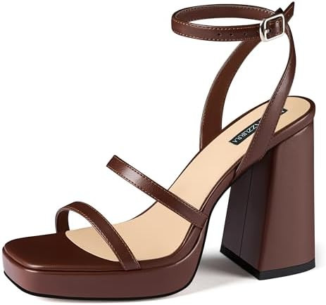 MIRAAZZURRA Platform Heels for Women | Amazon (US)