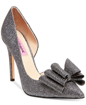 Betsey Johnson Prince d'Orsay Evening Pumps Women's Shoes | Macys (US)