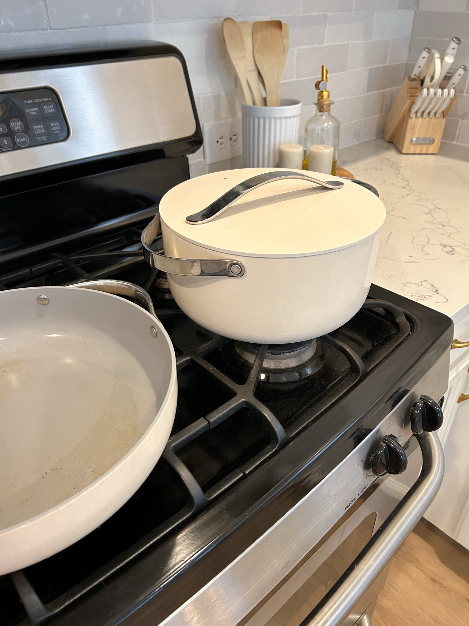 Caraway cookware set on sale! Amazon Prime day deal. 20% off pots & pans, bakeware, & storage sets

#LTKFindsUnder100 #LTKHome #LTKSaleAlert