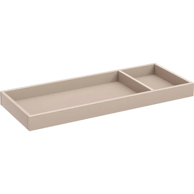 Changing Tables | Universal Wide Removable Tray in Washed Pine (Brown, Size Small) Namesake | Maisonette | Maisonette