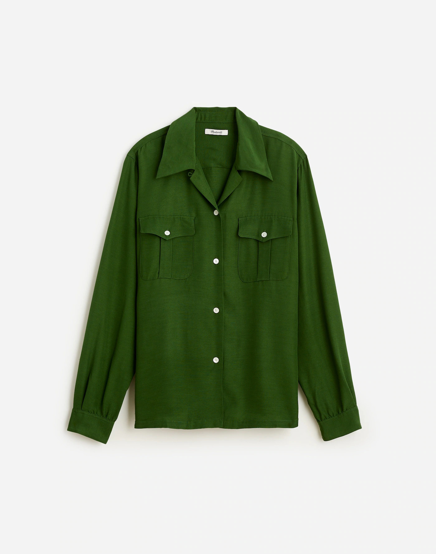 Alexa Chung for Madewell Pleat-Pocket Button-Up Shirt | Madewell | Madewell