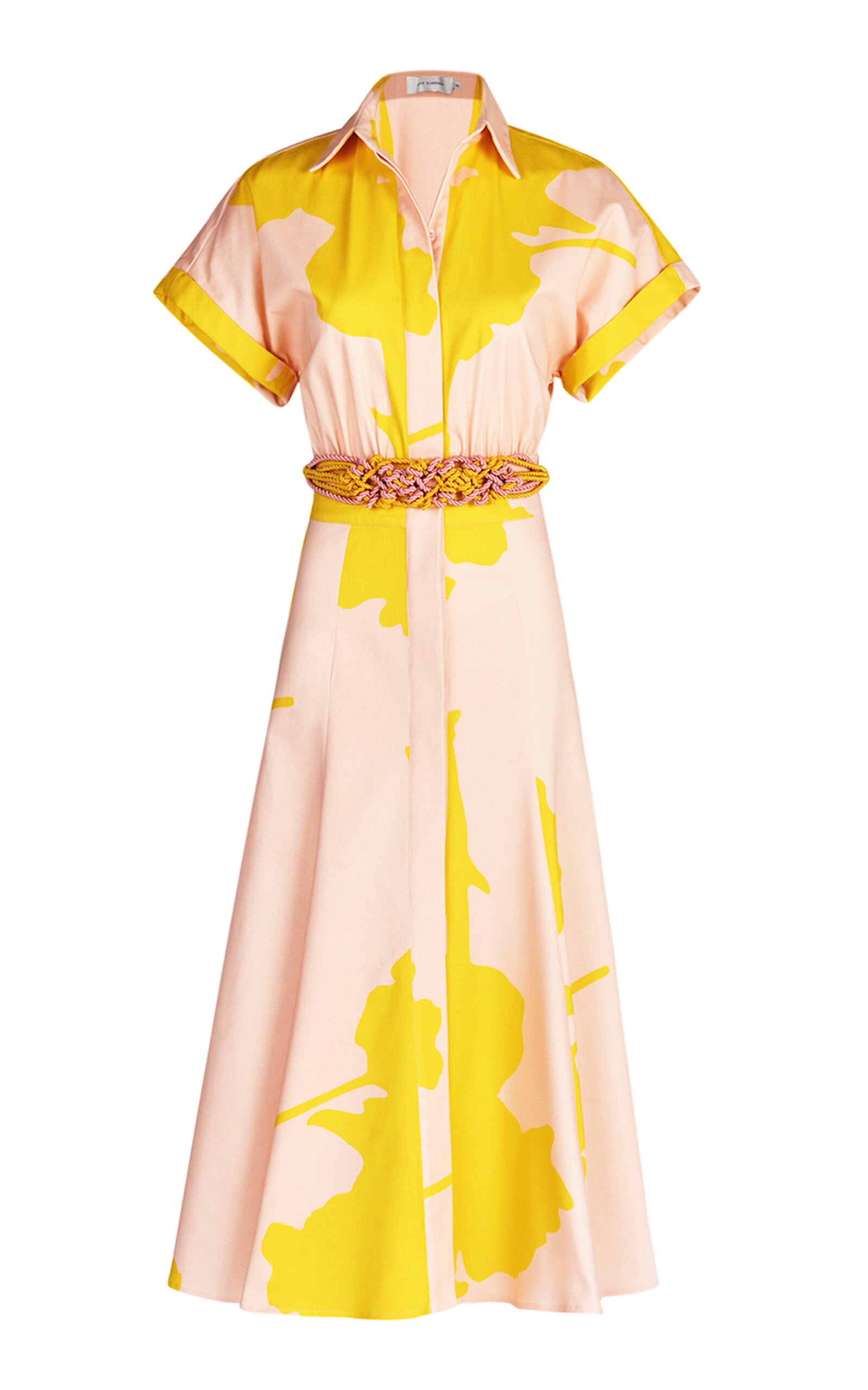 Noor Printed Cotton Midi Shirt Dress | Moda Operandi (Global)