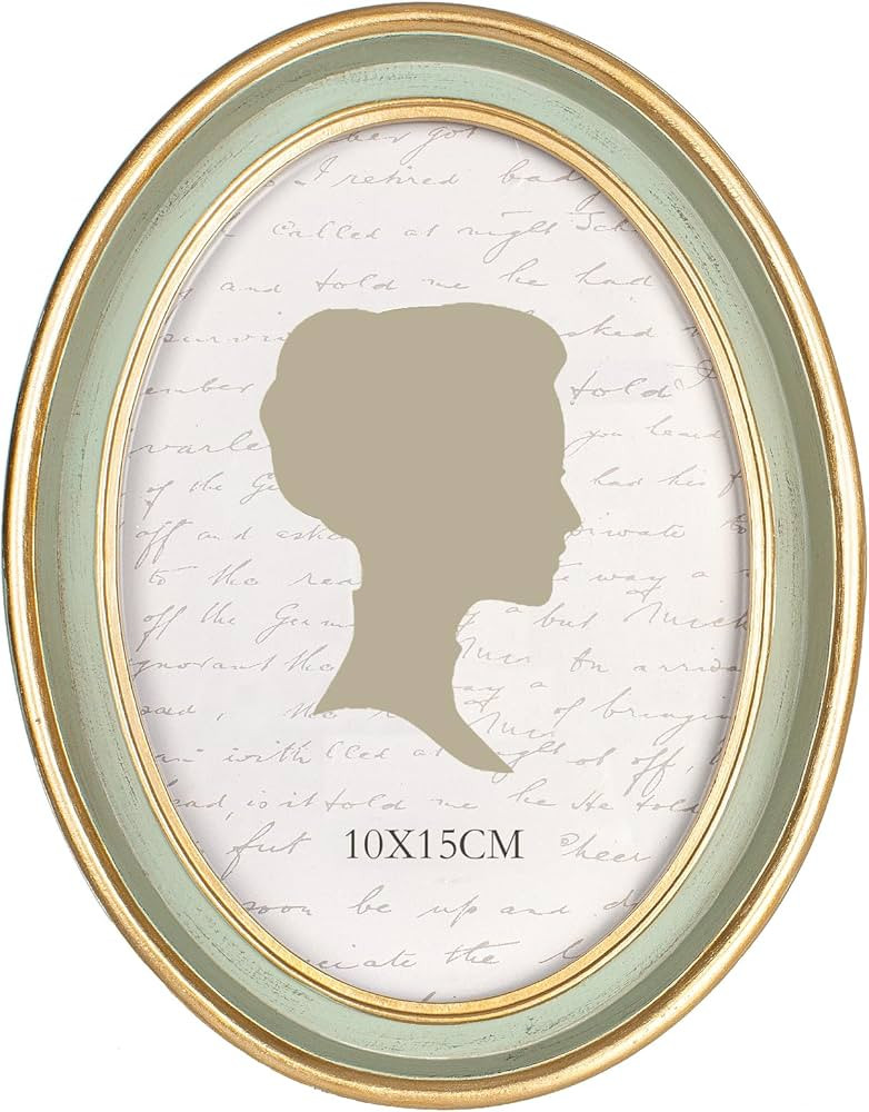 AELS 4x6 Inch Vintage Picture Frame, Elegant Antique Photo Frames with Glass Front, Photo Display... | Amazon (US)