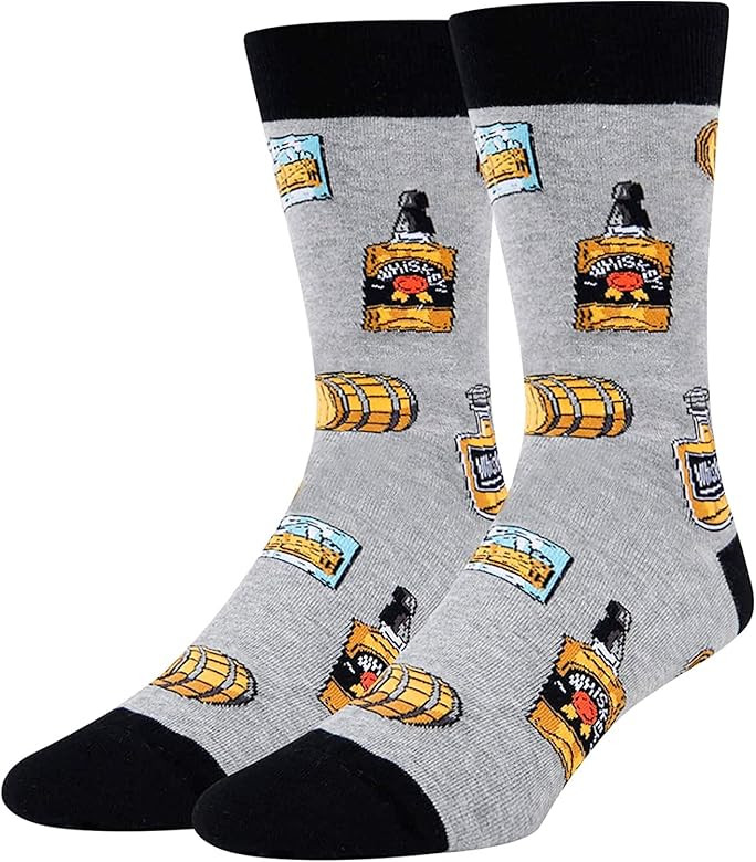 Zmart Funny Taco Gifts Pizza Whiskey Gifts for Men Teen Boy, Novelty Taco Pizza Pineapple Socks, ... | Amazon (US)