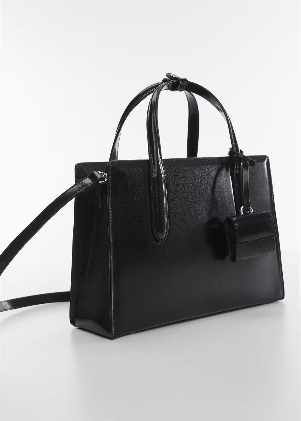 Saffiano-effect shopper bag -  Women | Mango United Kingdom | MANGO (UK)