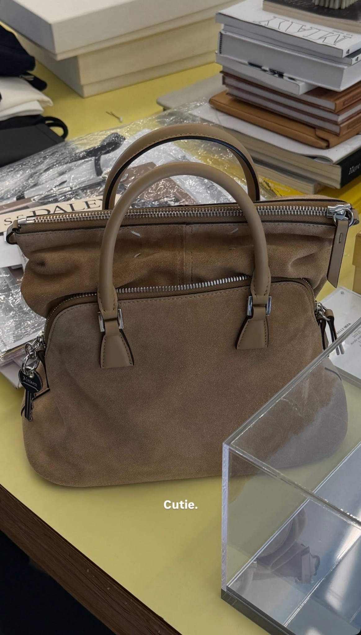 In love with this suede leather Margiela bag

#LTKootd #LTKdayinmylife