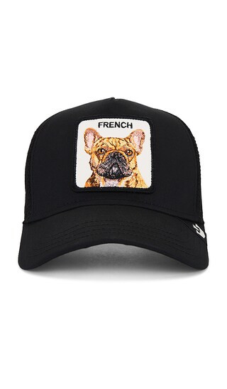 The French Frenchie Hat in Black | Revolve Clothing (Global)