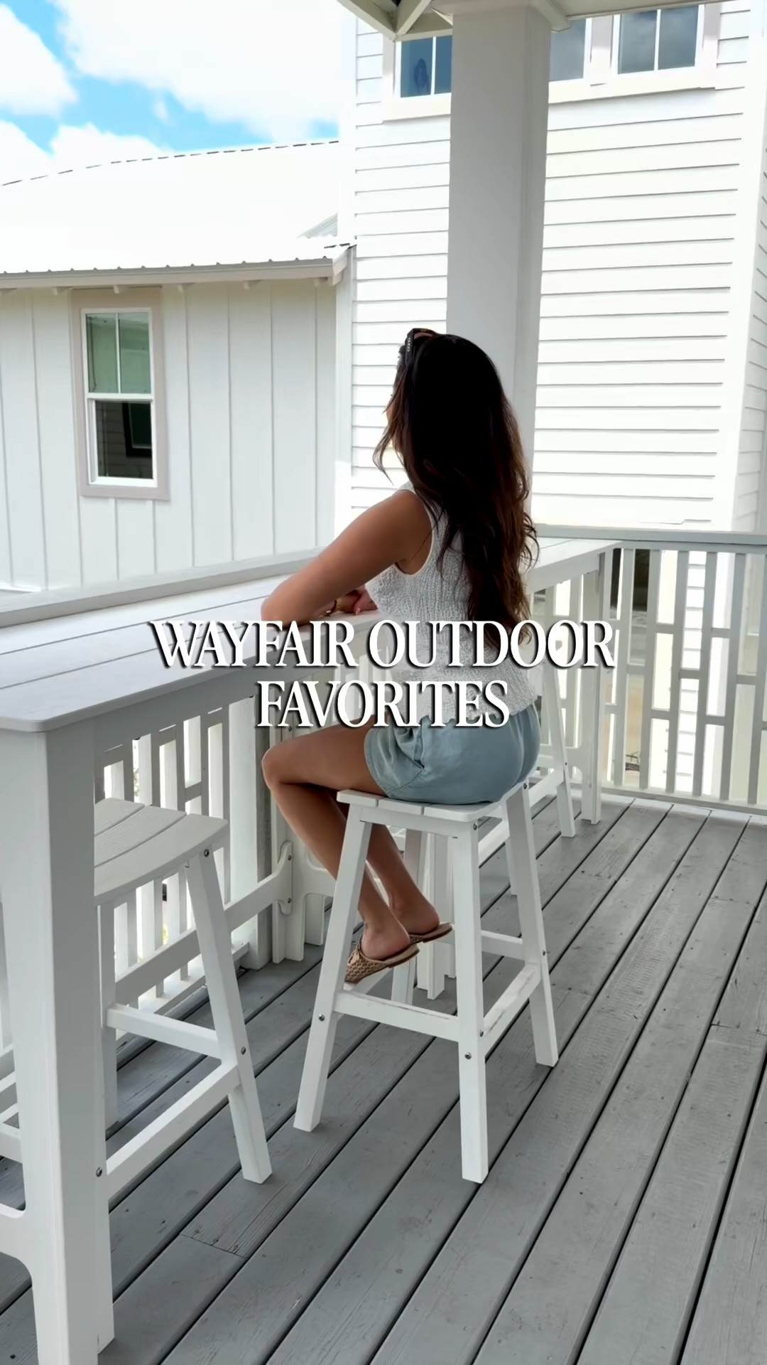 Wayfair has been my go to for furniture lately, and we finally updated our patio with new pieces like these accent chairs, side table, and bar table with stools. I love how this space came together and how much more inviting it feels now.
I linked everything for you guys, just drop a comment and I’ll send the links your way ☺️

#LTKdayinmylife #LTKSeasonal #LTKHome
