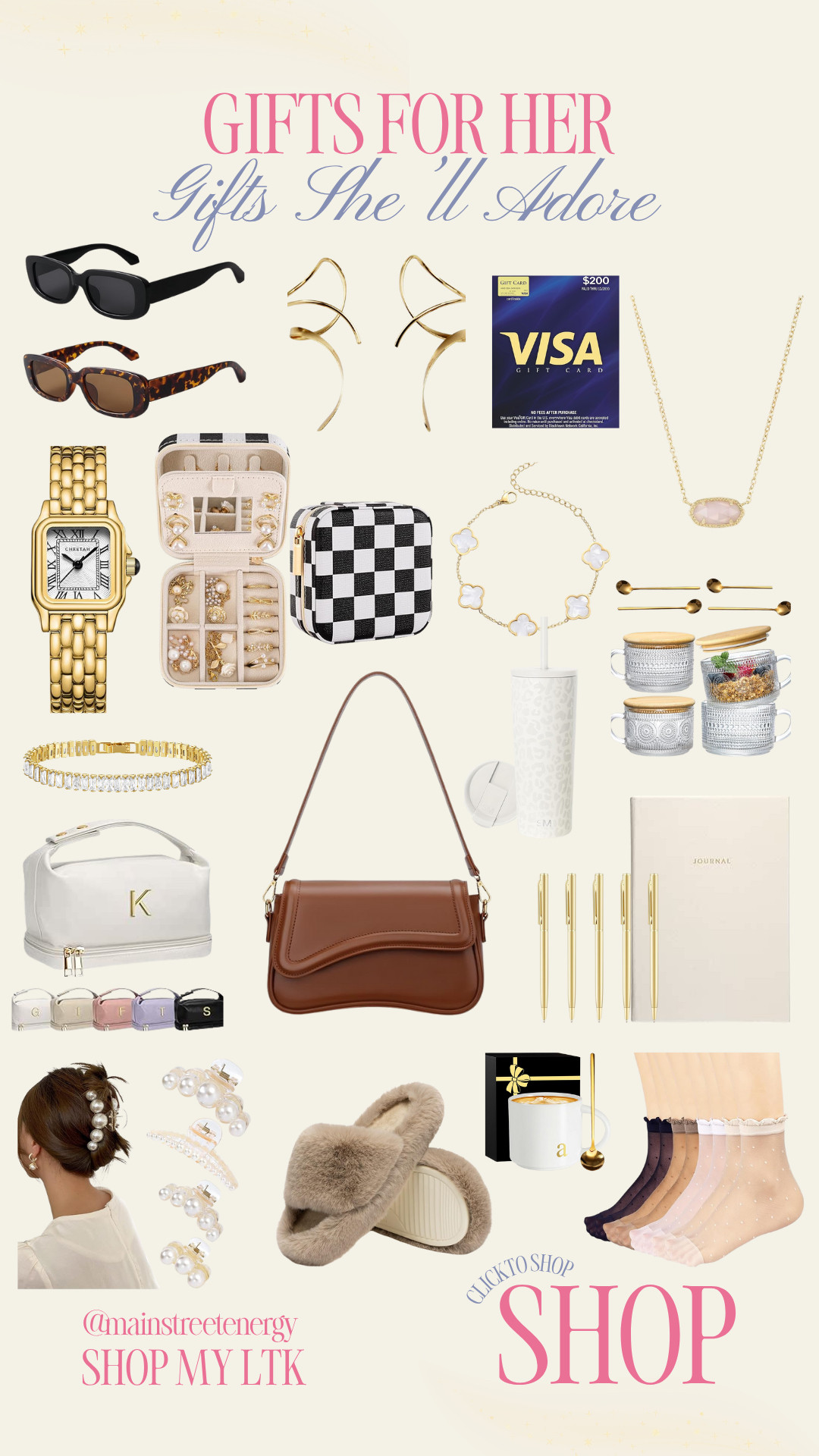 Holiday Gifts for Her- Gifts She'll Adore for Christmas  

 #LTKCyberWeek #LTKGiftGuide #LTKHoliday