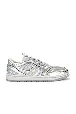 Jordan Air Jordan 1 Low Method of Make Sneaker in Metallic Silver. - size 9 | Revolve Clothing (Global)