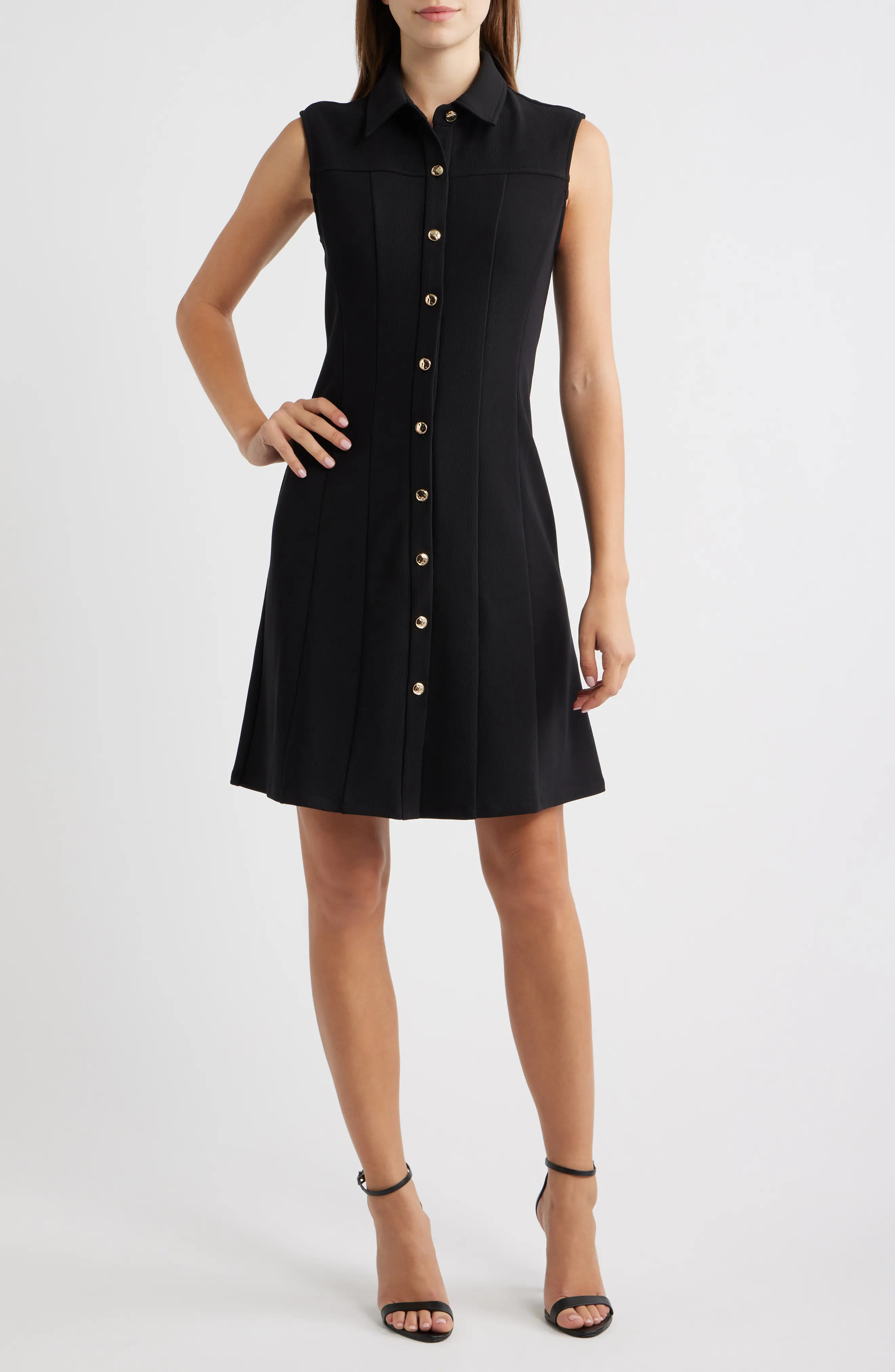 Sleeveless Shirtdress (Women) | Nordstrom | Nordstrom