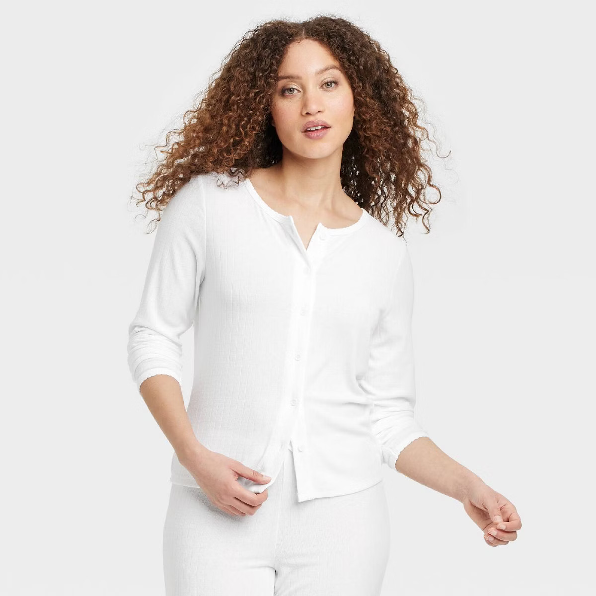 Women's Pointelle Pajama Cardigan - Auden™ | Target