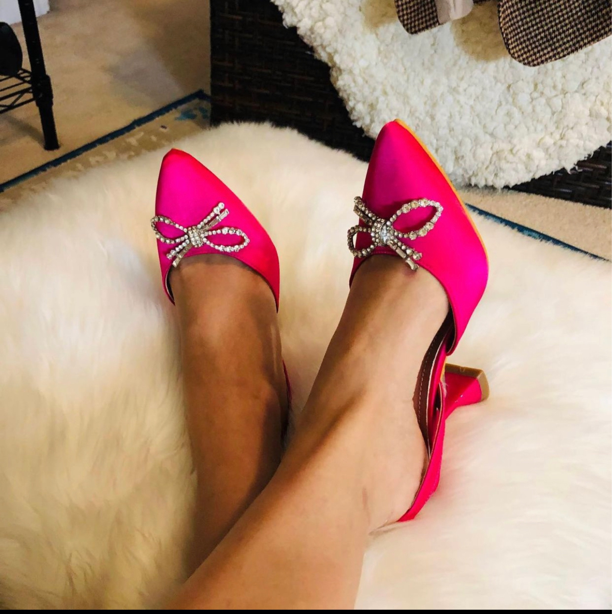 Designer dupe heels
It’s that time of year again! Holiday season and fall weddings are right around the corner. I found this dupe for Amina Muaddi with the fracture of the price. The quality isn’t bad at all. I worn them out a couple times and of course I cannot wear these out when it’s raining. They are so cute with jeans, dress, or cocktail dress. I think these are so great for the price. They also come in many different styles and colors

#LTKshoecrush #LTKwedding #LTKunder50