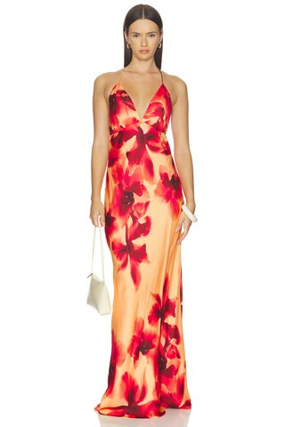 Halter Neck Maxi Dress
                    
                    ROCOCO SAND | Revolve Clothing (Global)