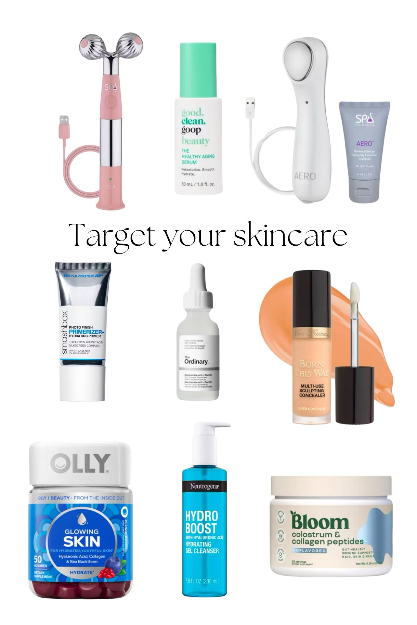 Target your 2025 skincare routine with these favorites from Target. 
Laura Carson miller, serums, cleansers, concealer, primer, vitamins, green powder, facial tools, best skin ever 

#LTKStyleTip #LTKBeauty