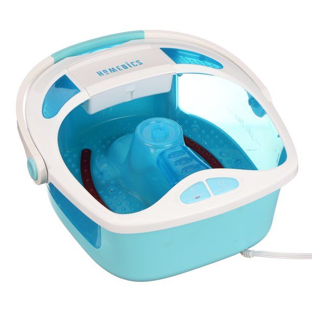 Homedics Shower Bliss Footspa with Massaging Water Jets, 3 Attachments and Toe-Touch Controls, FB... | Walmart (US)