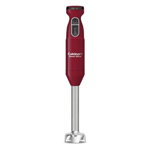 Cuisinart Smart Stick Two-Speed Hand Blender, Powerful Immersion Blender with 300-Watt Motor Blends Shakes, Smoothies, Puree, Baby Food, Soups & Sauces, CSB-175RP1, Red | Amazon (US)