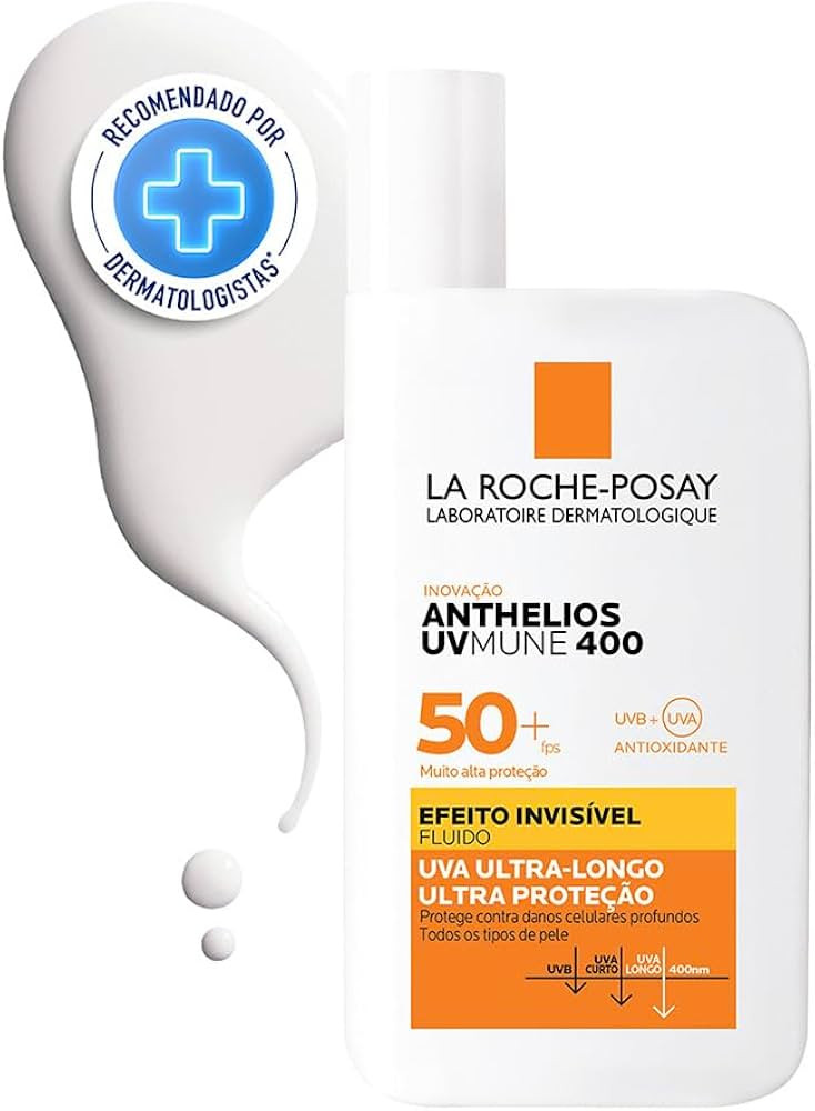 La Roche-Posay, Anthelios UVMune 400, Protetor Solar Facial de alta performance, Protege contra o... | Amazon (BR)