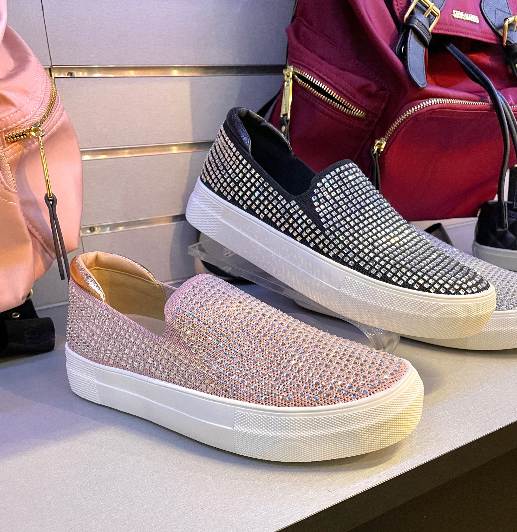 #rhinestones #rhinestonesneakers #slipons #sliponsneakers #blingsneakers #rhinestoneslipons #trendy #shimmerysneakers #weddingshoes #bridalshoes #homecoming #formal #prom

#LTKGiftGuide #LTKshoecrush #LTKFind