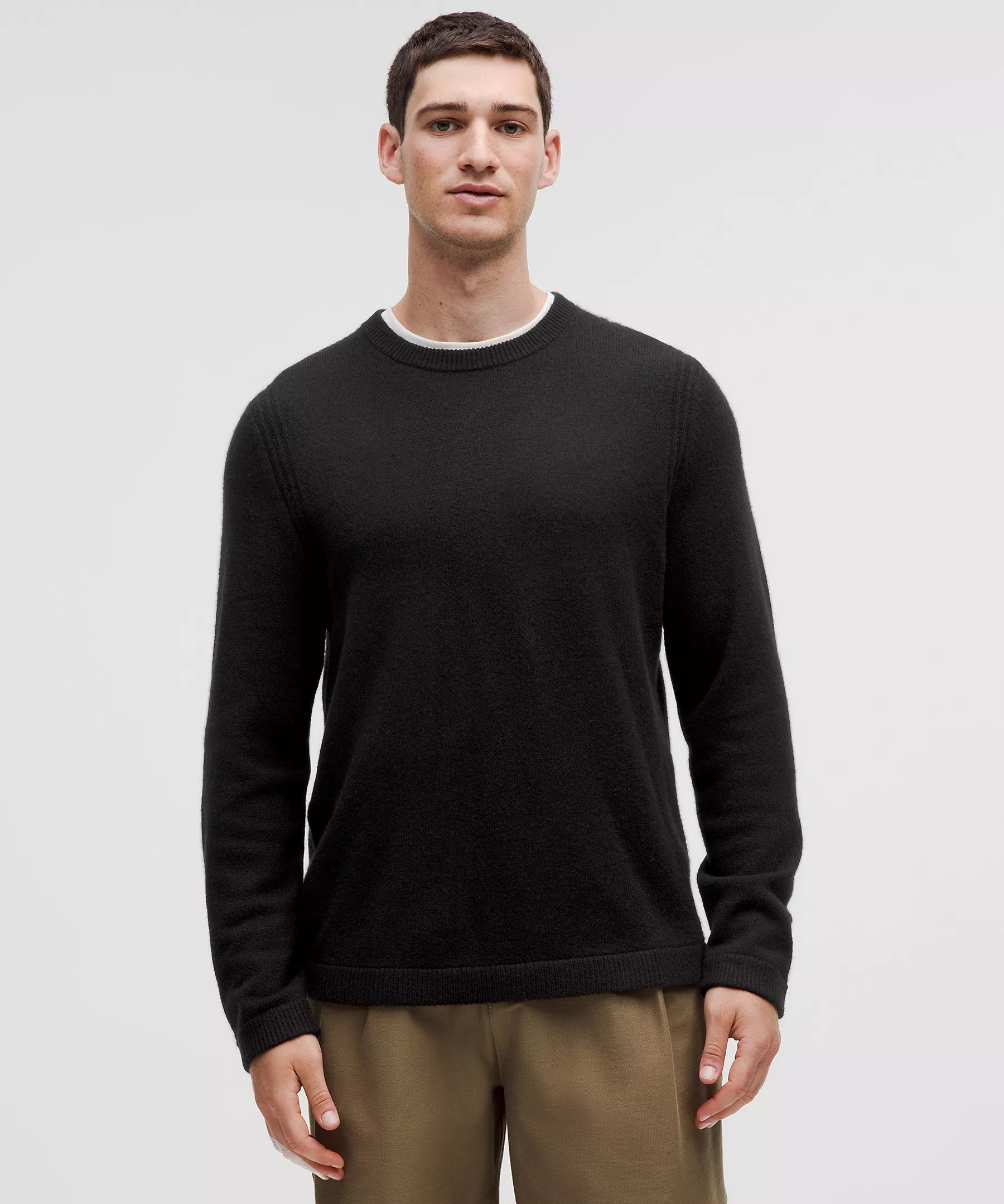 New Venture Cashmere Crewneck Sweater | Men's Hoodies & Sweatshirts | lululemon | Lululemon (US)