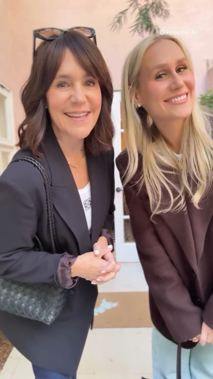 Meetings in LA! Ems blazer is old Zara so we linked a similar one!

#LTKOver40 #LTKdayinmylife #LTKPetite