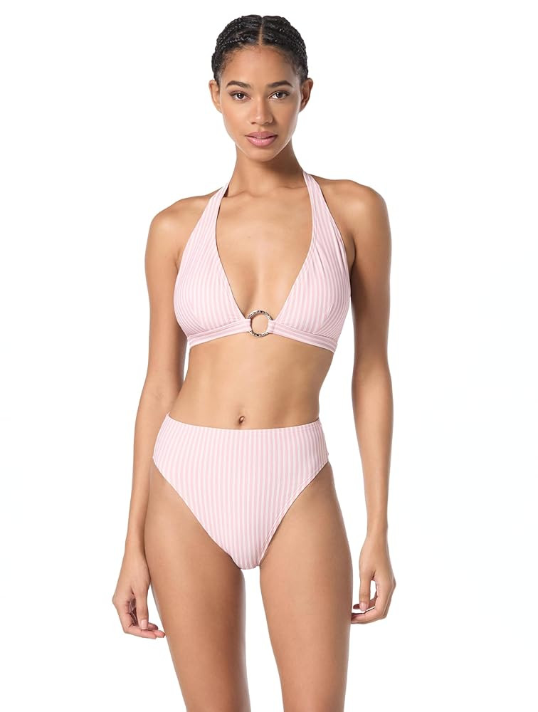 Women's Logo Ring Halter Bra | Amazon (US)