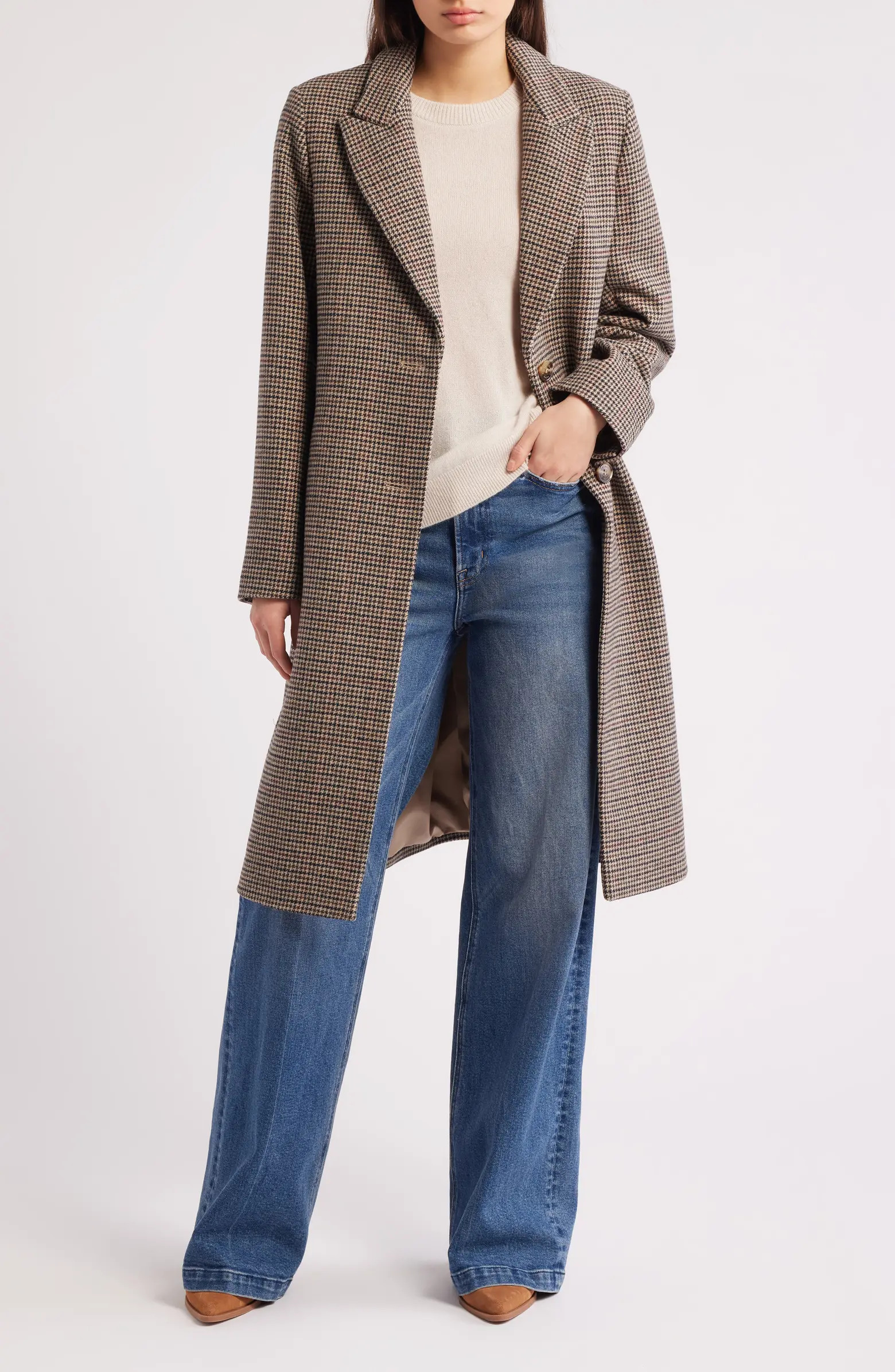 Houndstooth Coat | Nordstrom