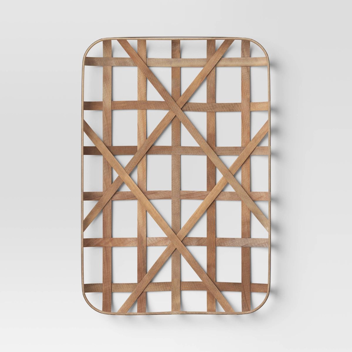 24" x 36" Tobacco Basket Wall Sculpture Brown - Threshold™ | Target