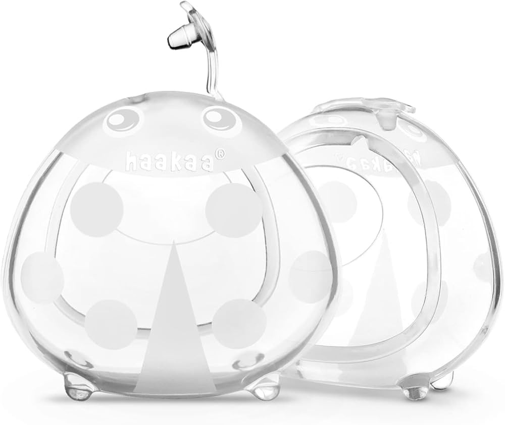 haakaa Ladybug Milk Collector Wearable Milk Collector Ladybug Breastmilk Collector Breastfeed... | Amazon (US)