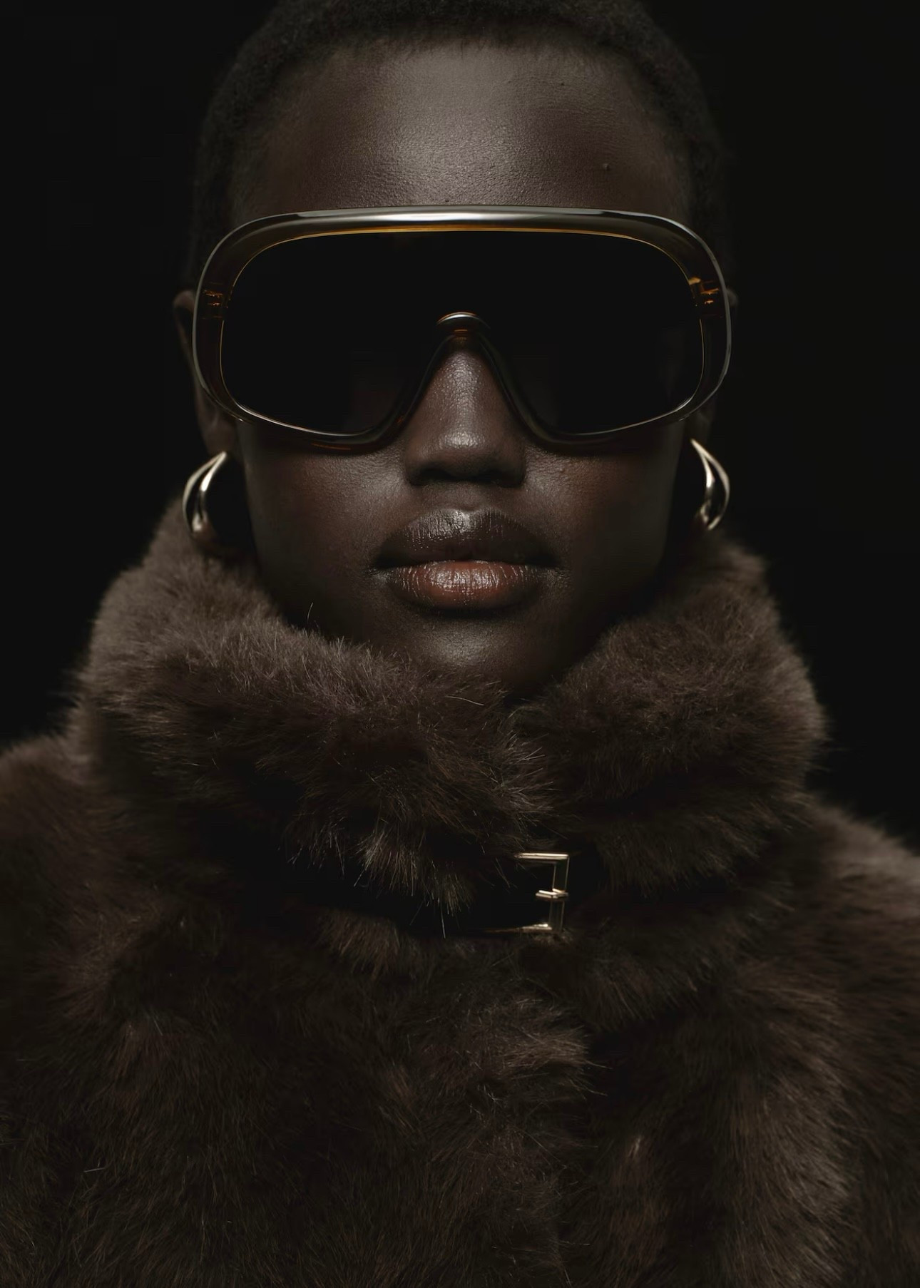 Stylish oversized sunglasses with a fluffy jacket. 

#LTKstyletip #LTKeurope #LTKwinter