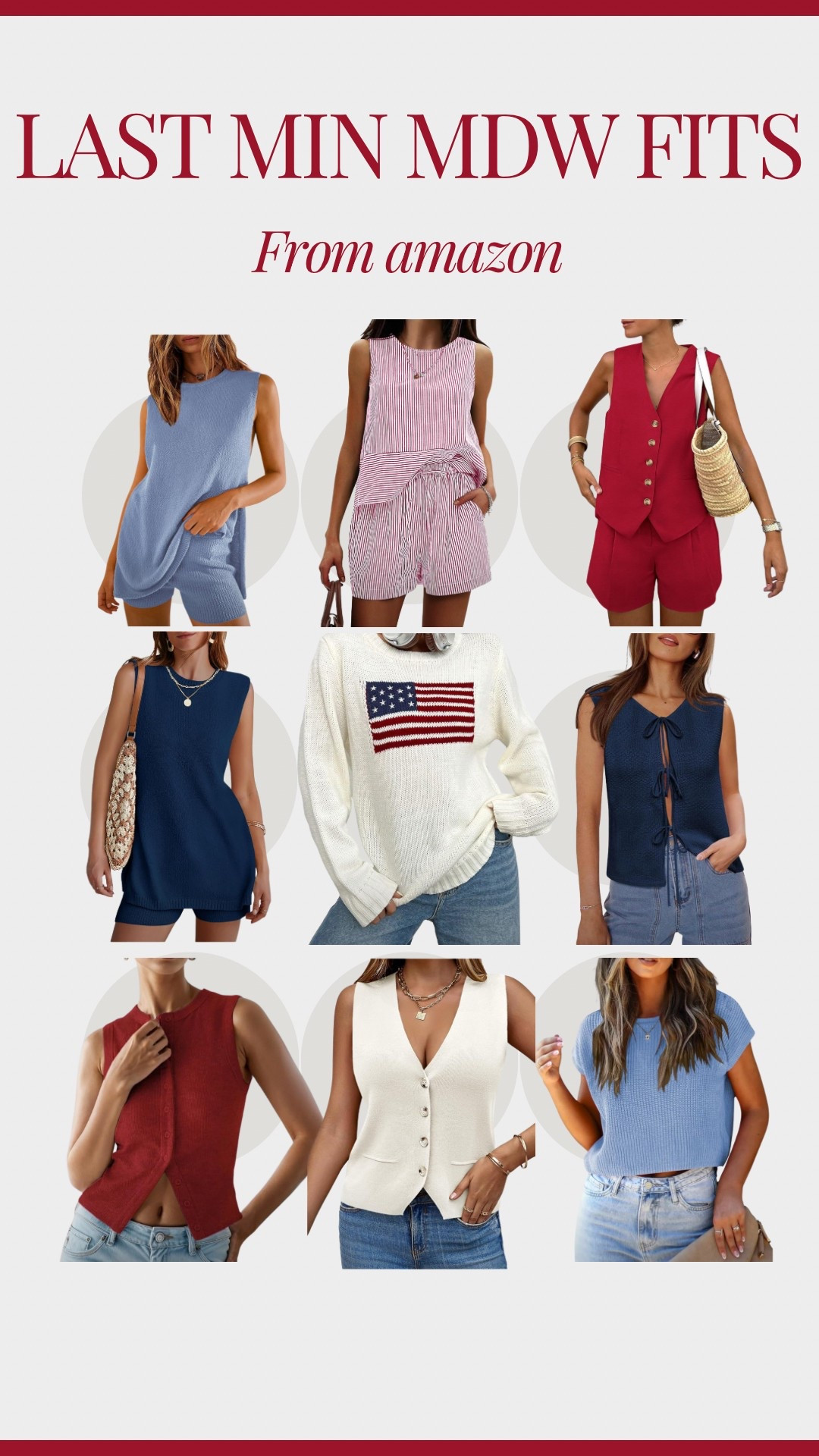 Last minute tops & sets from Amazon for Memorial Day Weekend

#LTKSeasonal #LTKBeauty #LTKStyleTip