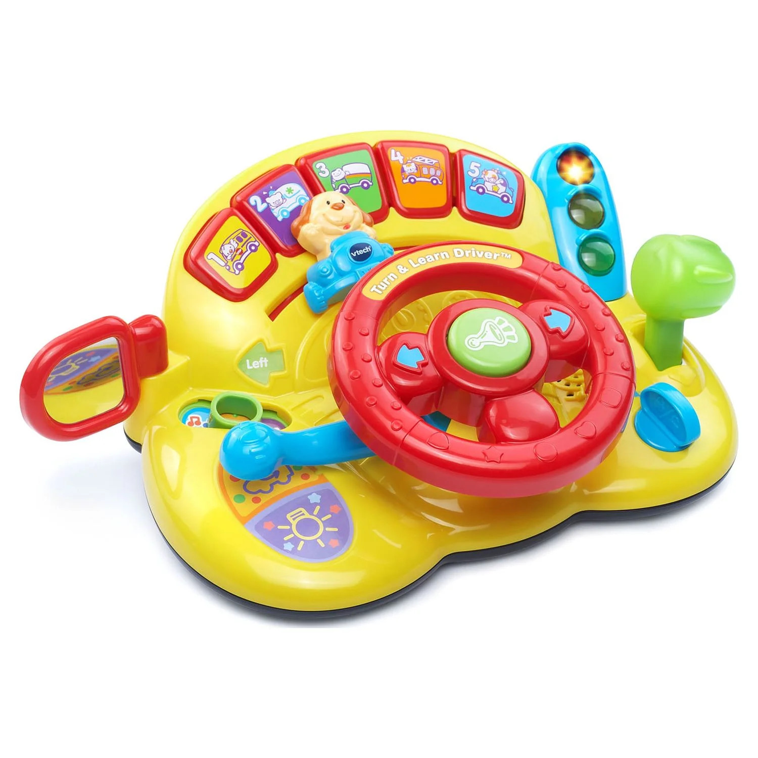VTech Turn and Learn Driver, Role-Play Toy for Baby, Teaches Animals, Colors - Walmart.com | Walmart (US)