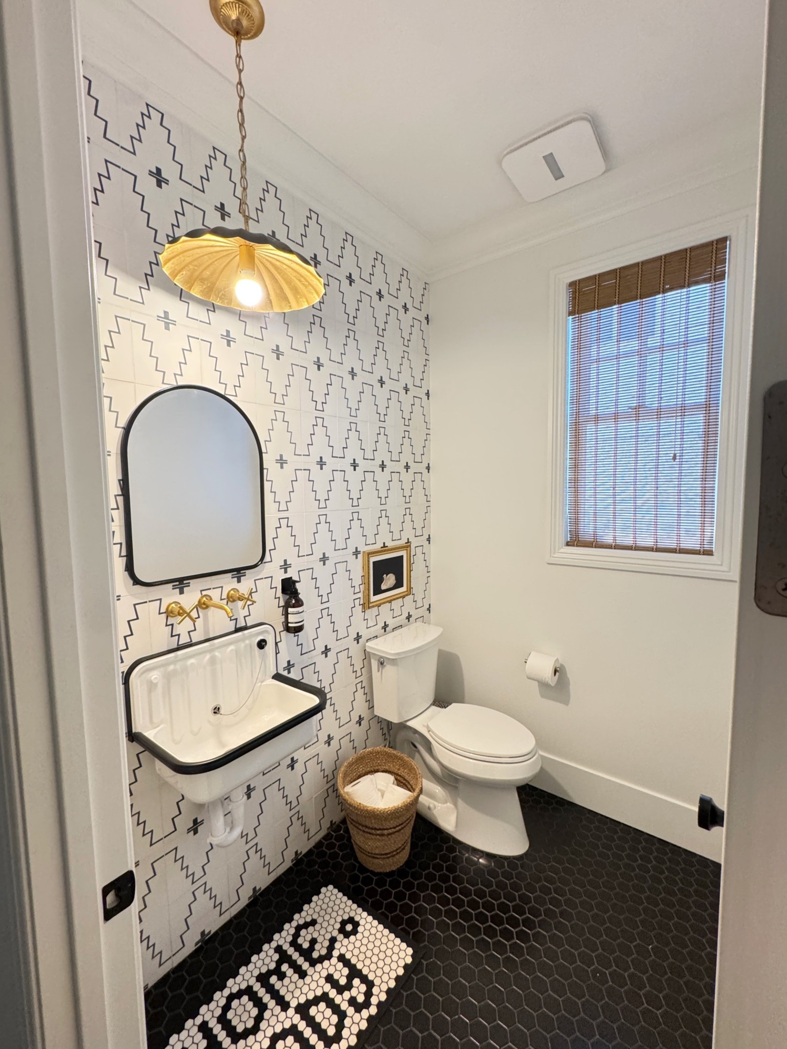 Bathroom pendant and art

#LTKHome