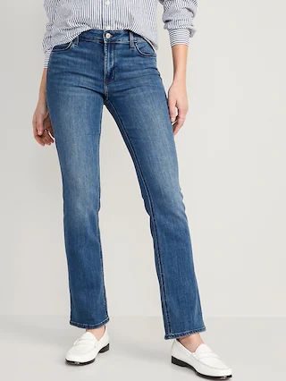 Mid-Rise Wow Boot-Cut Jeans for Women | Old Navy (US)