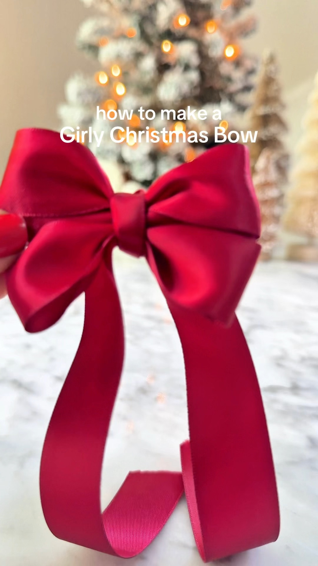 Love this red ribbon for DIY Christmas bows for Christmas tree decorations and gifts #Christmas #christmastree #christmasdecor

#LTKHome #LTKSeasonal #LTKParties