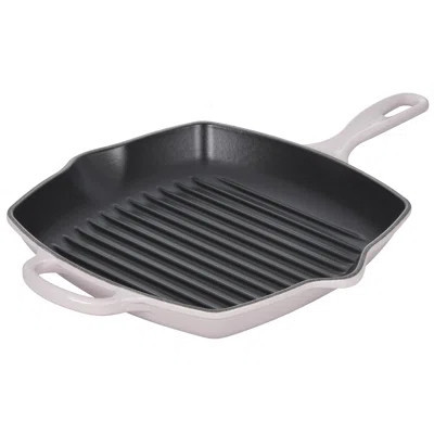 Le Creuset Enameled Cast Iron Signature 10.25" Square Skillet Grill | Perigold