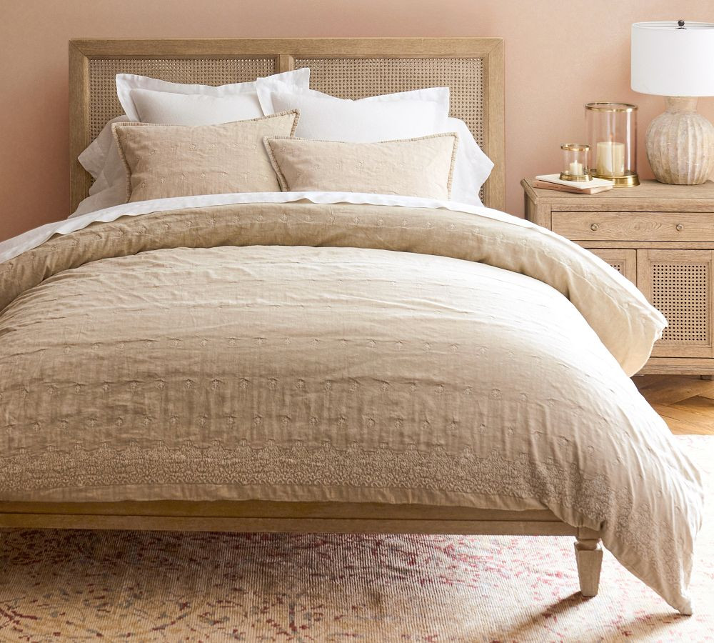 Deepika Padukone Embroidered Duvet Cover & Shams | Pottery Barn (US)