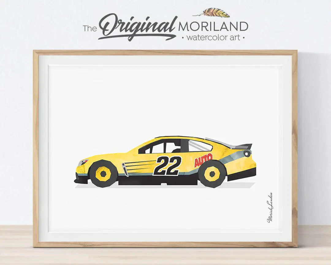 Racing Car Printable, Race Car Print, Transportation Wall Art, Race Car Bedroom Decor, Toddlers P... | Etsy (US)