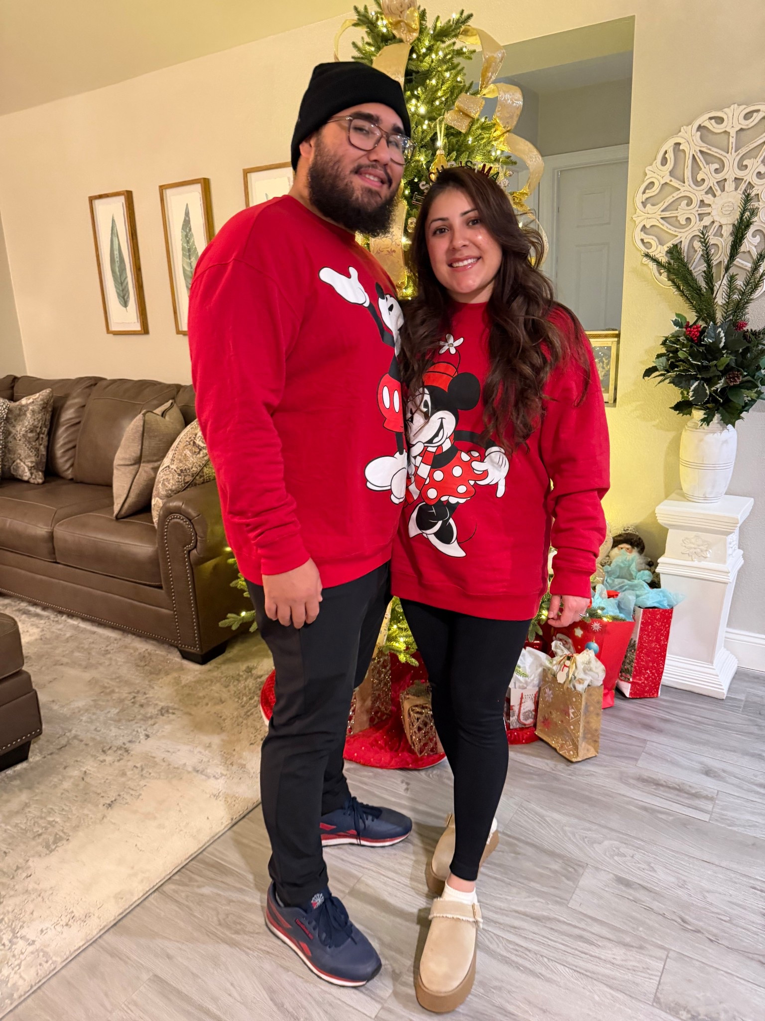 Matching outfits because we’re that couple 🎄🤍

#LTKHoliday