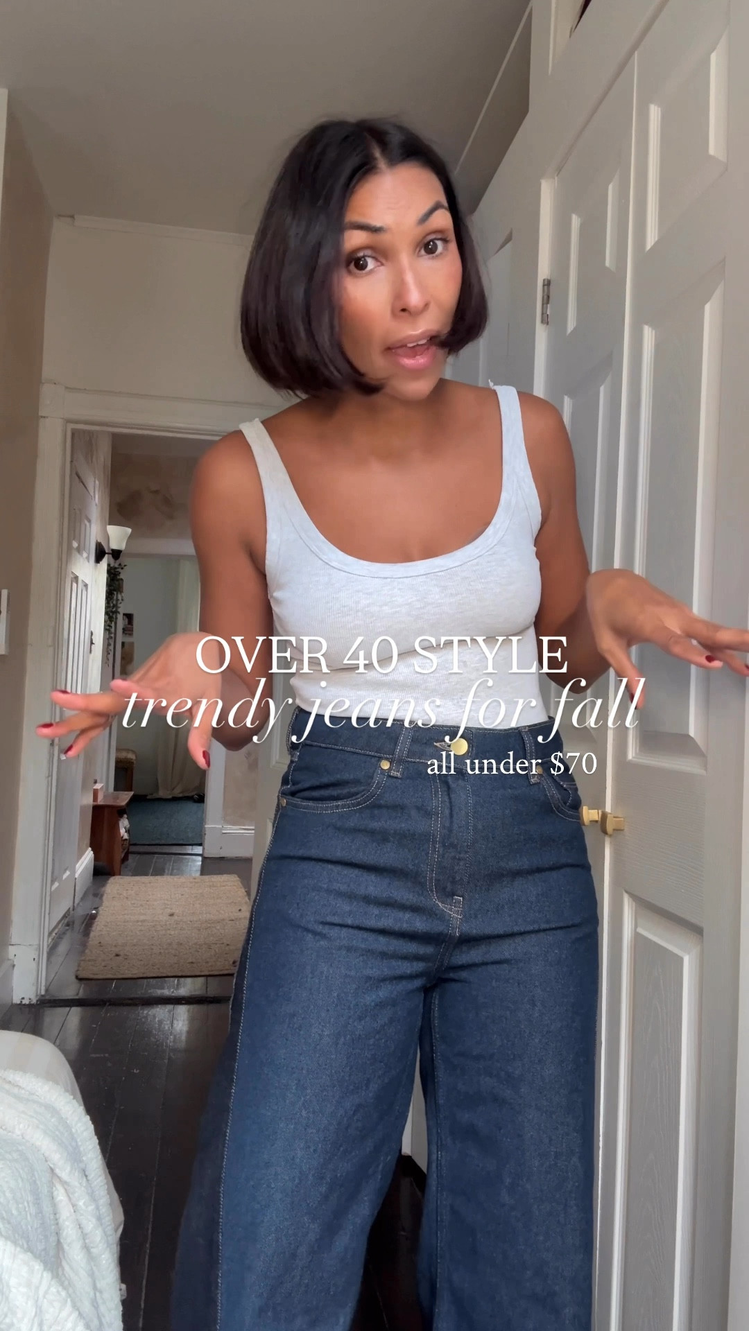 Over 40 Style ✨ Trendy jeans for the fall all under $70 ✨