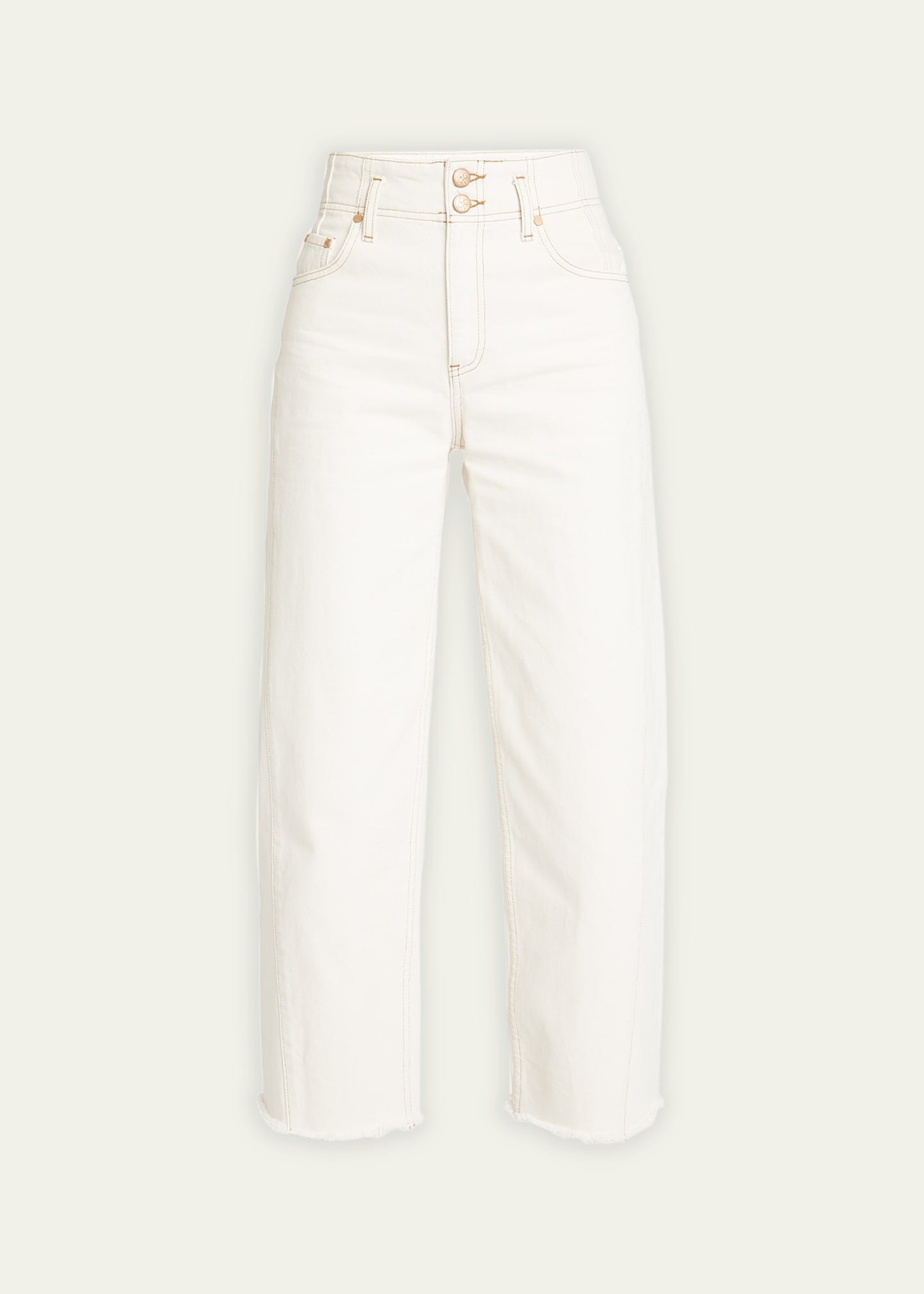 The Thea Cropped Wide-Leg Jeans | Bergdorf Goodman