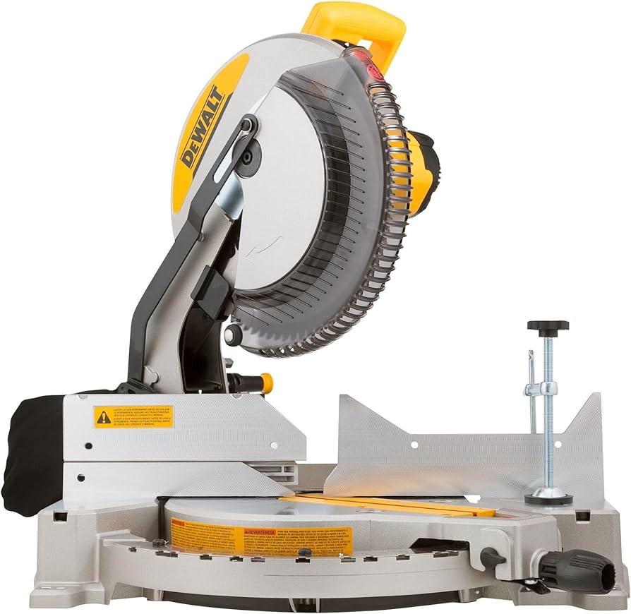 DEWALT 12-Inch Miter Saw, 15-Amp, Single Bevel, Compound (DWS715) | Amazon (US)