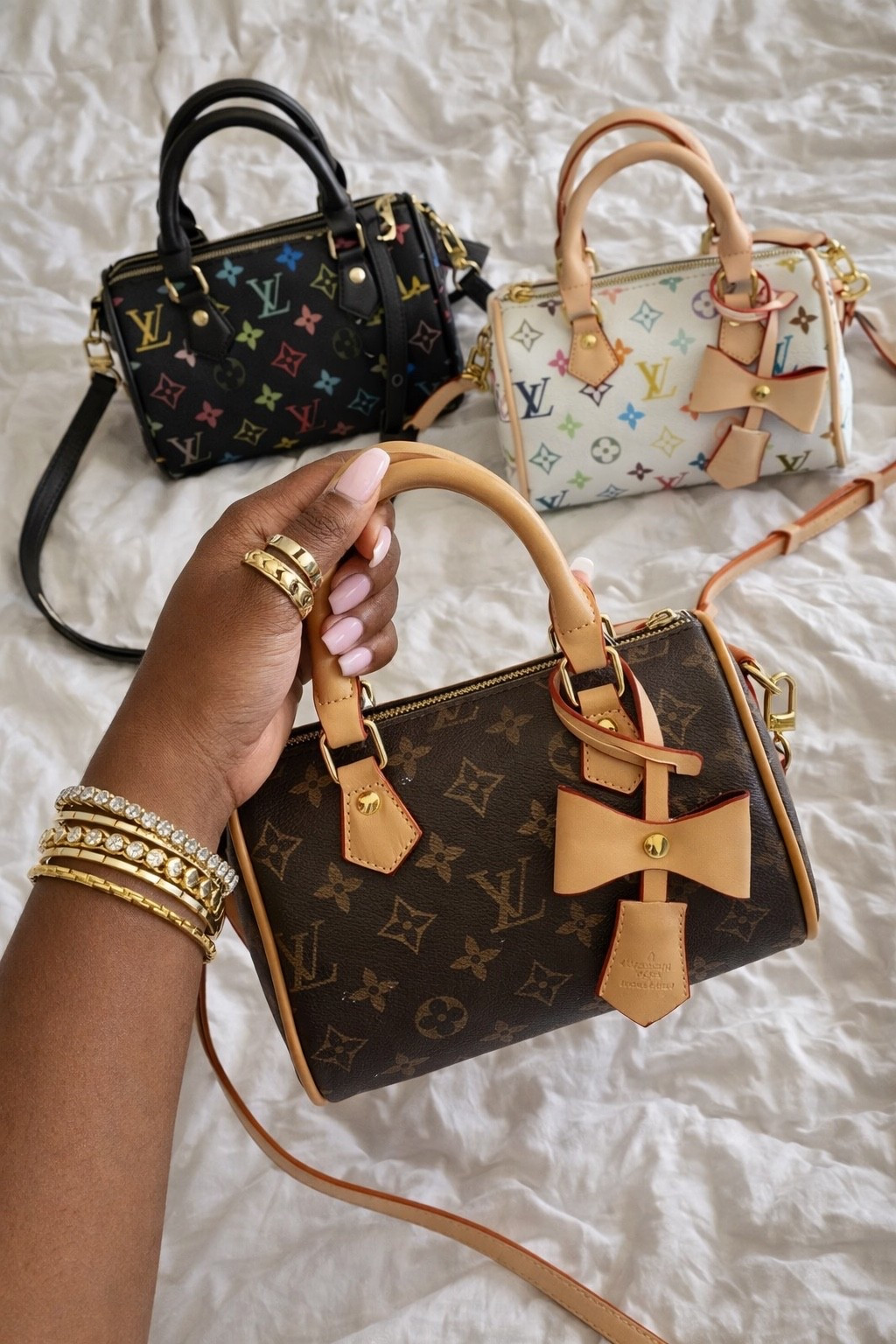 Designer-Inspired Mini Speedy Bag Collection | Brown, Black & White Bag Details + SHEIN Finds


designer inspired bags, mini speedy bag, brown monogram bag, black multicolor bag, white multicolor bag, top handle bag, mini handbag, crossbody bag, luxury inspired bag, everyday purse, statement handbag, cute bags, handbag collection, bag details, purse lover, neutral bag, spring accessories, colorful handbag, fashion accessories, luxury style, elevated everyday style, chic bag finds, affordable luxury style, luxe for less, SHEIN finds, SHEIN bag finds, designer look for less, trending bags, influencer style, LTK fashion

#LTKWorkwear #LTKootd #LTKSaleAlert