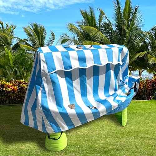 Kids Water Table Cover Fit Step2 Rain Showers Splash Pond Water Table, Step 2 Water Table Accessories Waterproof Dust Proof Anti-UV Cover For Water Table Kids-Cover Only, Blue | Amazon (US)